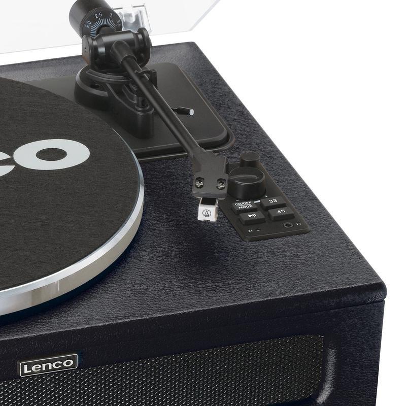 Lenco LS-430BK Turntable With Built-In Speakers Black, , large image number 7