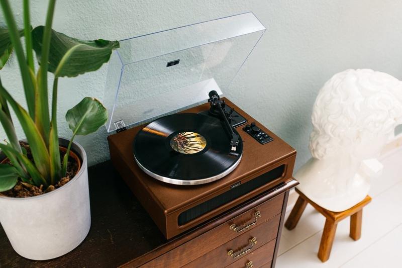 Lenco LS-430BN Turntable With Built-In Speakers Brown, , large image number 6