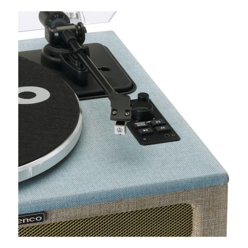 Lenco LS-440 Turntable with Speakers, Grey