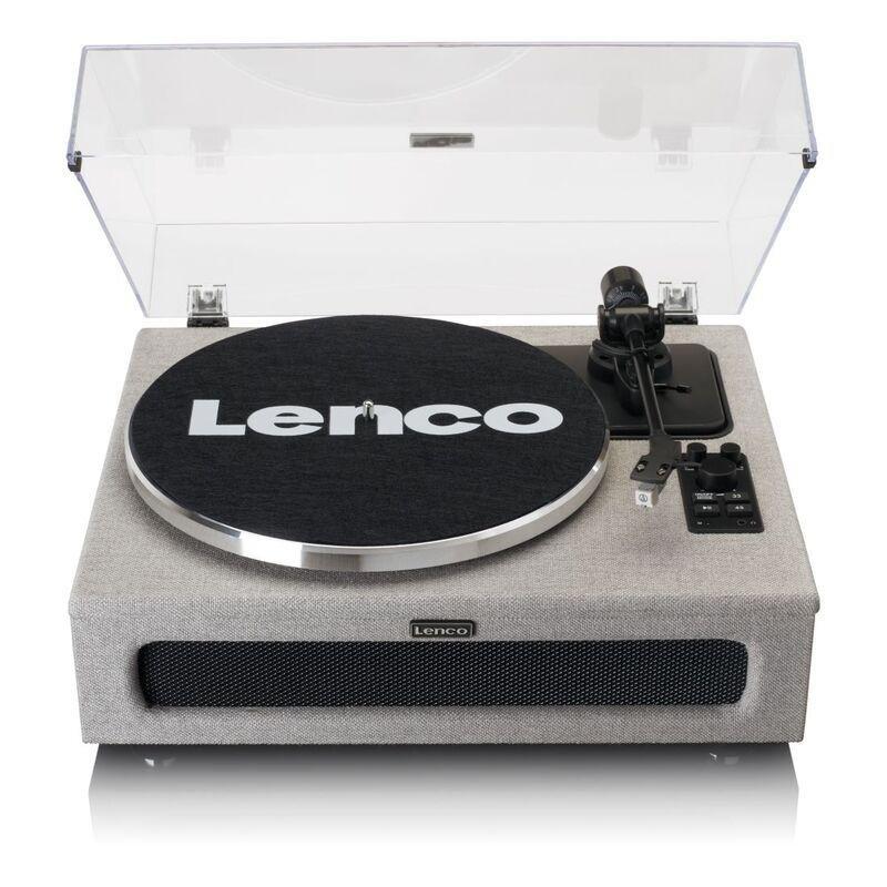 Lenco LS-440 GY Turntable With Built-In Speakers Grey, , large image number 0
