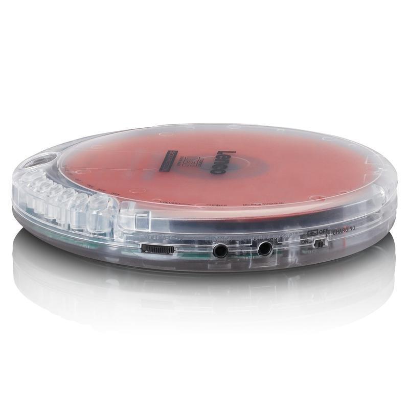 LENCO - Lenco CD-202TR Transparent CD Discman