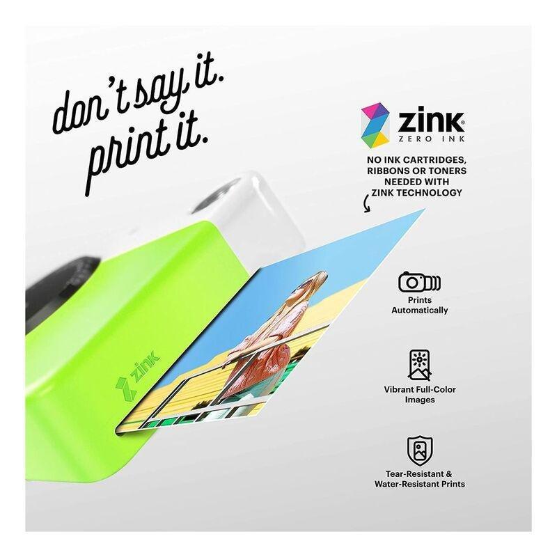 Kodak Printomatic Digital Instant Print Camera - Green, , large image number 1