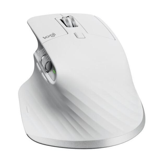 Logitech 910-006560 MX Master 3S Performance Wireless Mouse - Pale Grey, , large image number 1