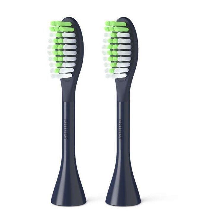 Philips One by Sonicare Brush Head - Midnight Blue (Pack of 2), , large image number 0