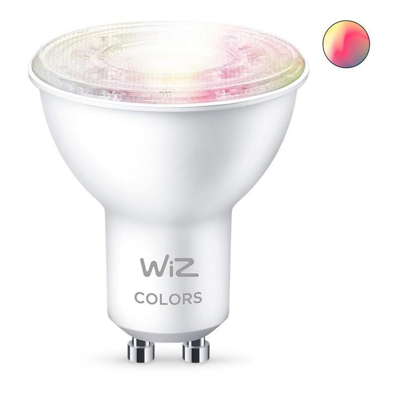 WiZ Spot PAR16 GU10 Smart Light Bulb - Full colour (50W), , medium
