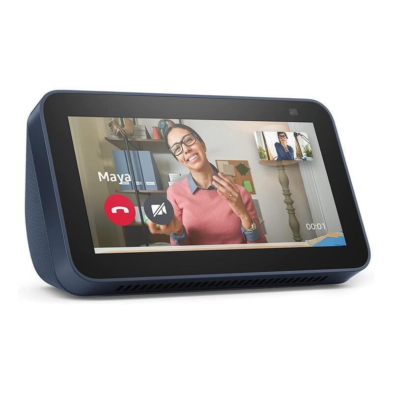 Amazon Echo Show 5 (2nd Gen) HD Smart Display with Alexa and 2 MP Camera - Deep Sea Blue, , large image number 0