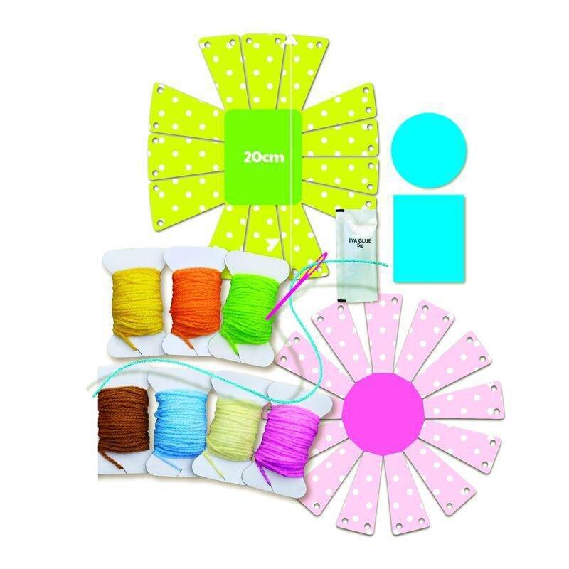 4M Kidzmaker / Yarn Basket Weaving Art, , large image number 1