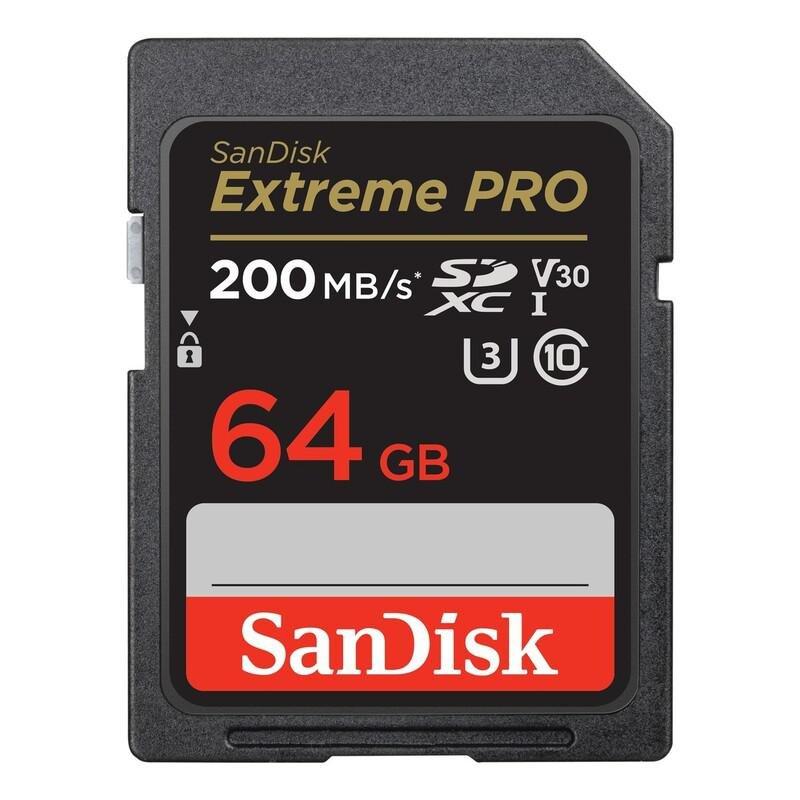 SanDisk Extreme PRO SDXC Class 10 Memory Card - 64GB, , large image number 0