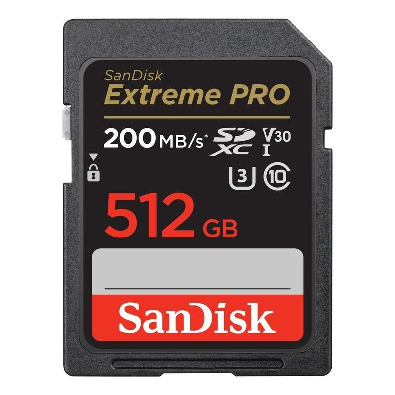 SanDisk Extreme PRO SDXC Class 10 Memory Card - 512GB, , medium