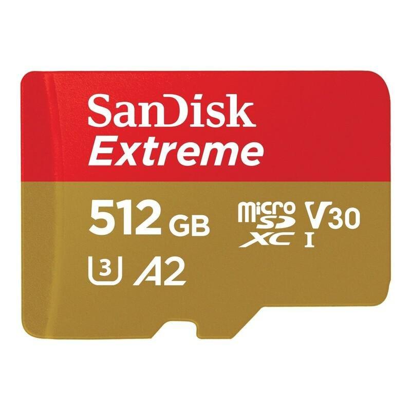 SanDisk Extreme microSDXC UHS-I Memory Card - 512GB, , large image number 0