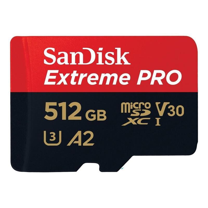 SanDisk Extreme PRO microSDXC UHS-I Memory Card - 512GB, , large image number 0