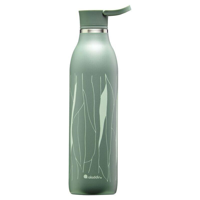 Aladdin Cityloop Thermvac Bottle 600ml Sage Leaf Print, , large image number 0