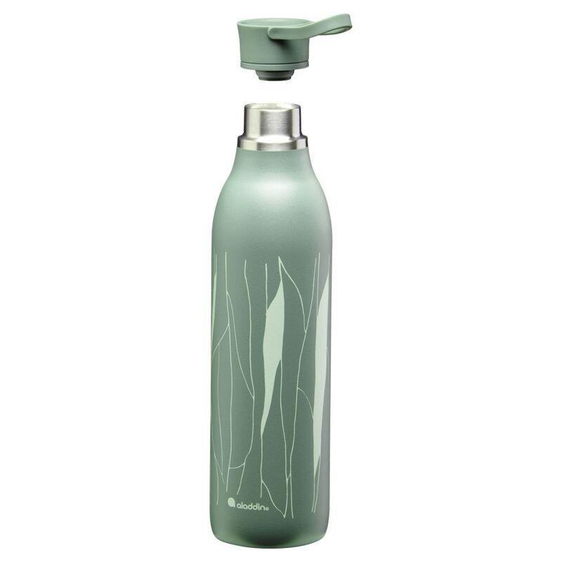 Aladdin Cityloop Thermvac Bottle 600ml Sage Leaf Print, , large image number 3