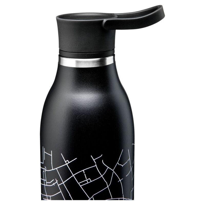 Aladdin Cityloop Thermvac Bottle 600ml Black City Print, , large image number 2