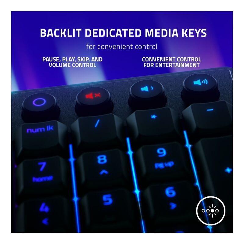 Razer Ornata V3 Mecha-Membrane Gaming Keyboard with Razer Chroma RGB - (US English), , medium