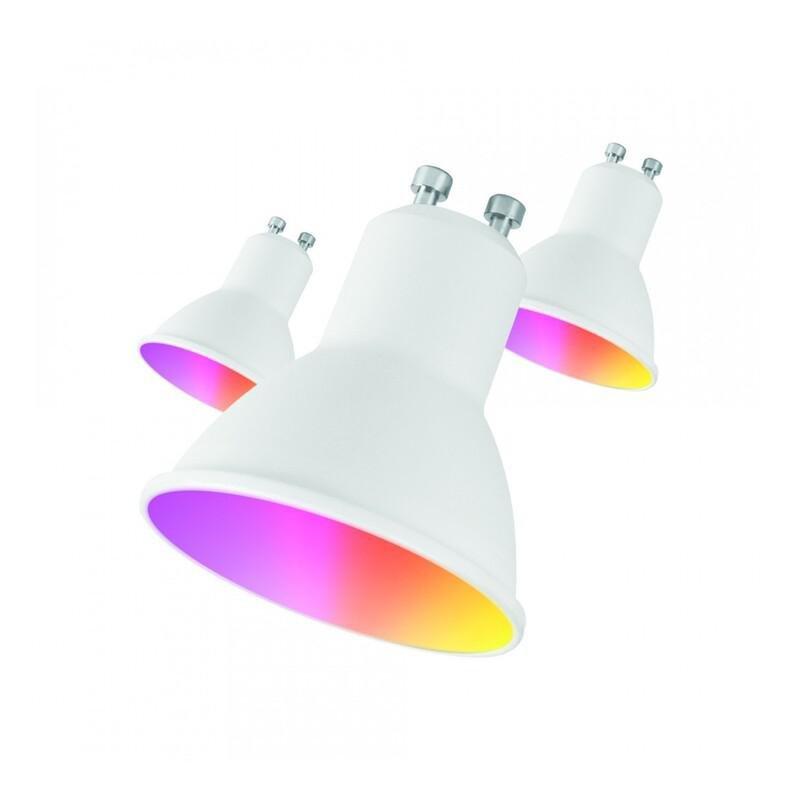 Muvit iO WiFi LED Smart Bulb + Lamp Holder - 400lm (Pack of 3), , large image number 0
