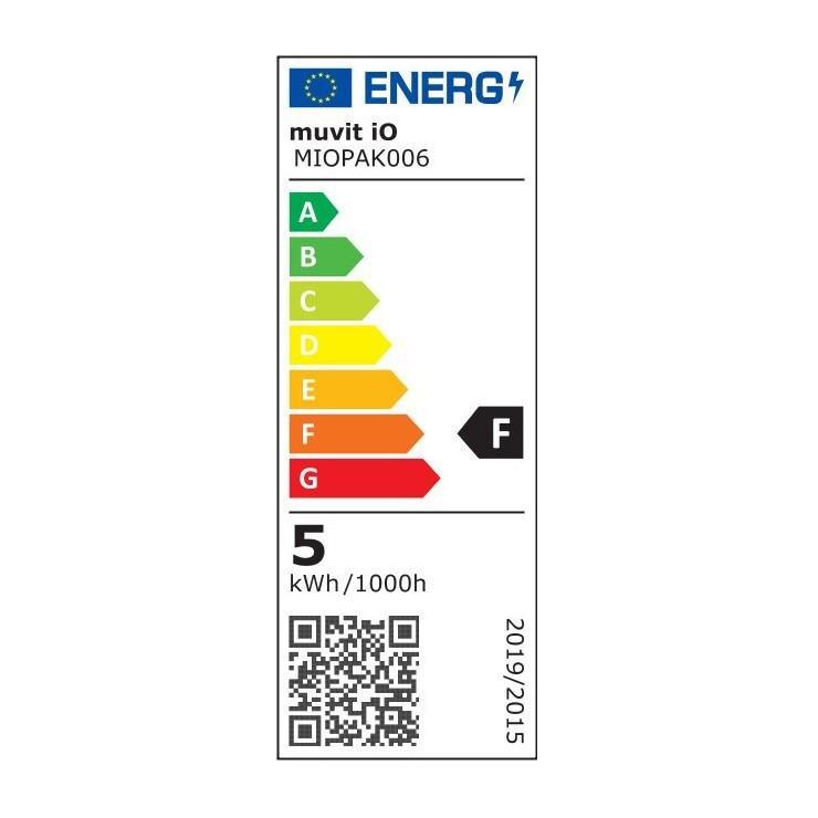 Muvit iO WiFi LED Smart Bulb + Lamp Holder - 400lm (Pack of 3), , large image number 1