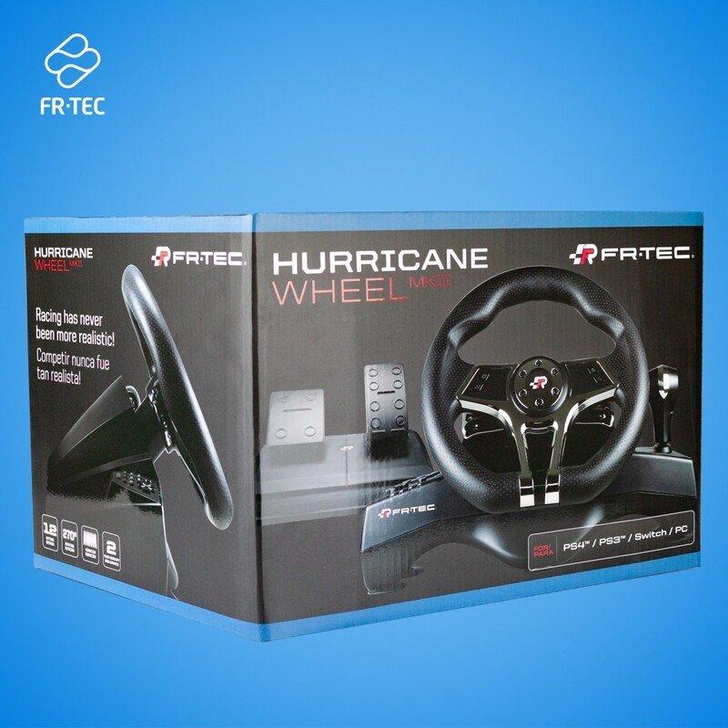 FR-TEC Hurricane Wheel MKII Racing Wheel for PC/PS4/PS3/Nintendo Switch, , large image number 6