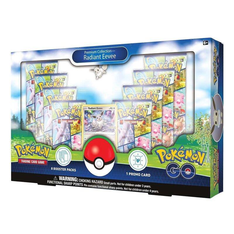 Pokemon TCG Sword & Shield 10.5 Pokemon Go Premium Collection Radiant Eevee Box, , large image number 1