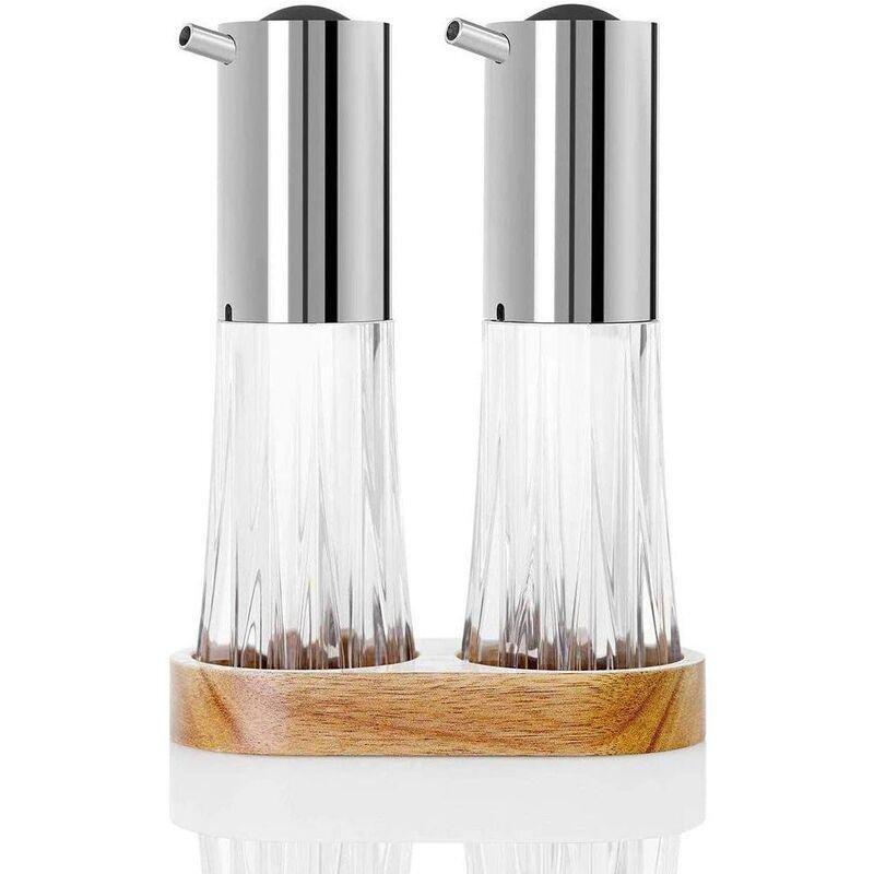 Adhoc Menage Oil & Vinegar Dispenser with Tray, , large image number 0