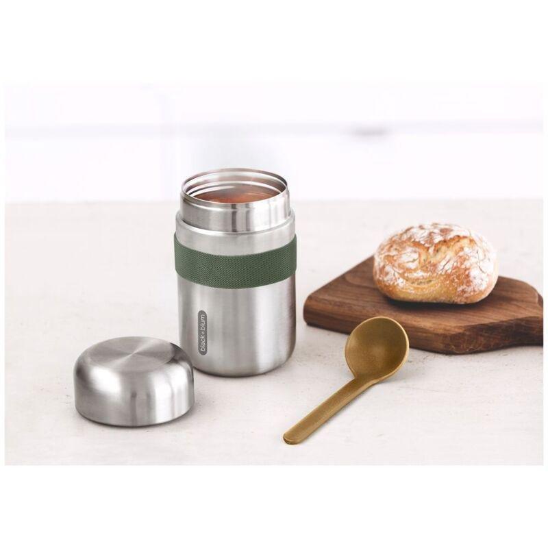 Black & Blum Food Flask Stainless Steel Olive 400ml, , large image number 4