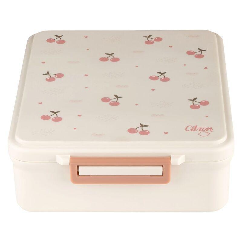 Citron Grand Lunchbox with 4 Compartments & 1 Food Jar - Cherry, , large image number 0