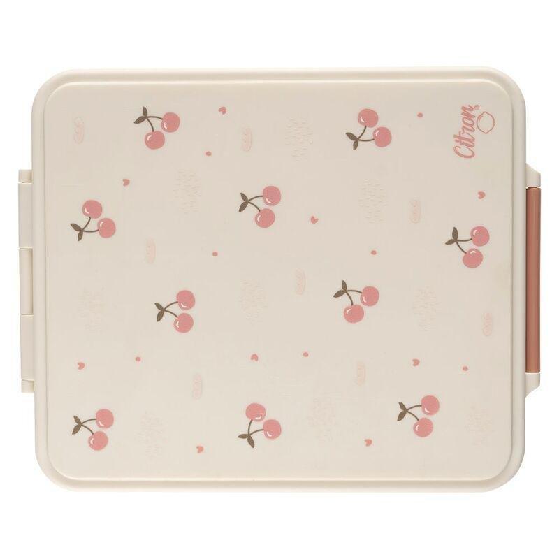 Citron Grand Lunchbox with 4 Compartments & 1 Food Jar - Cherry, , large image number 5