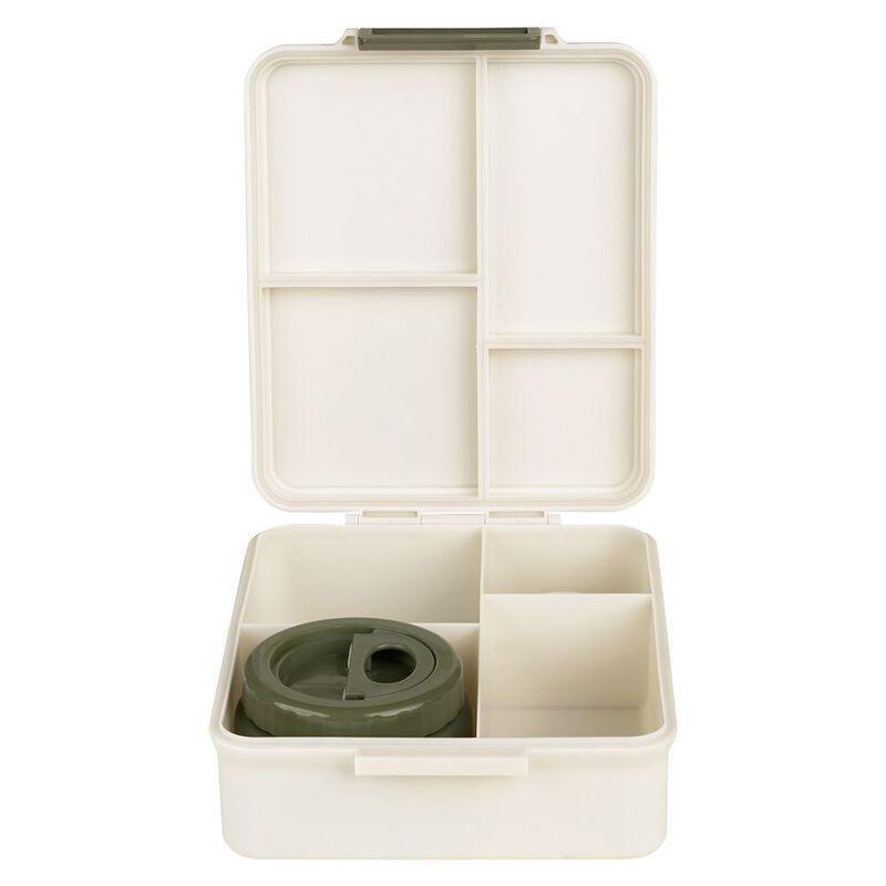 Citron Grand Lunchbox with 4 Compartments & 1 Food Jar - Dino, , large image number 1