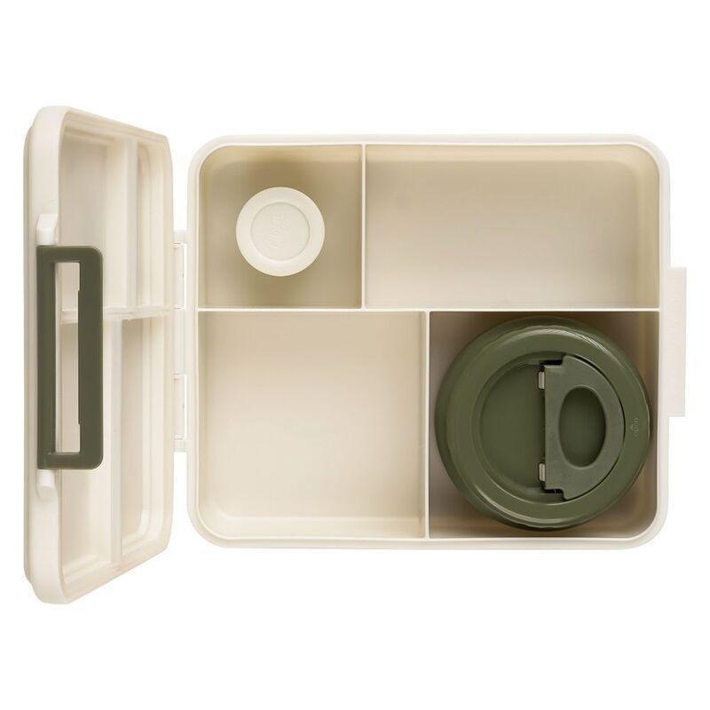 Citron Grand Lunchbox with 4 Compartments & 1 Food Jar - Dino, , large image number 6