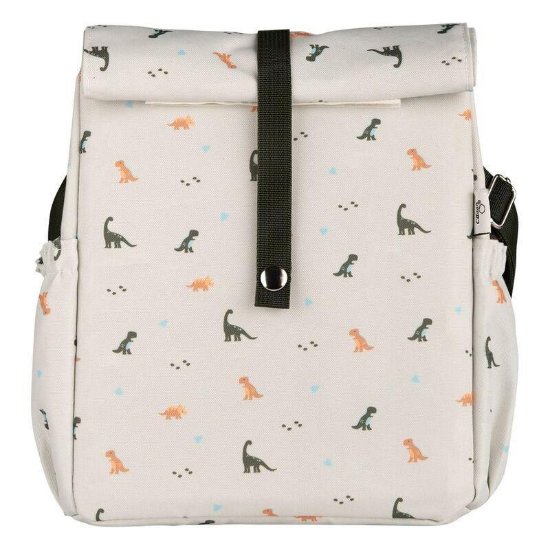 Citron Insulated Rollup Lunchbag - Dino, , large image number 0
