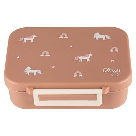 CITRON - Citron Tritan Snackbox with 3 Compartments - Unicorn