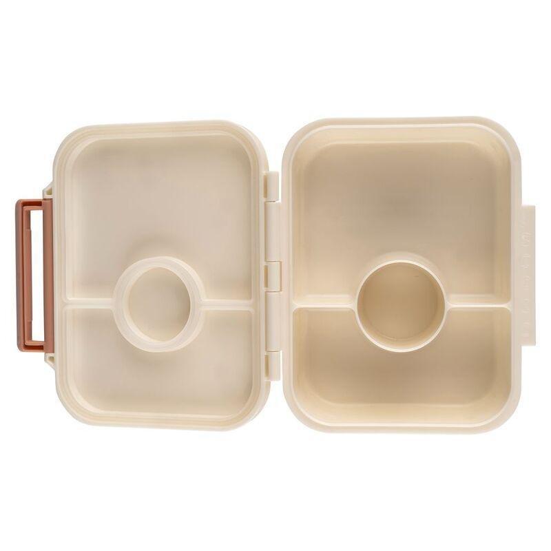 Citron Tritan Snackbox with 3 Compartments - Cherry, , large image number 1