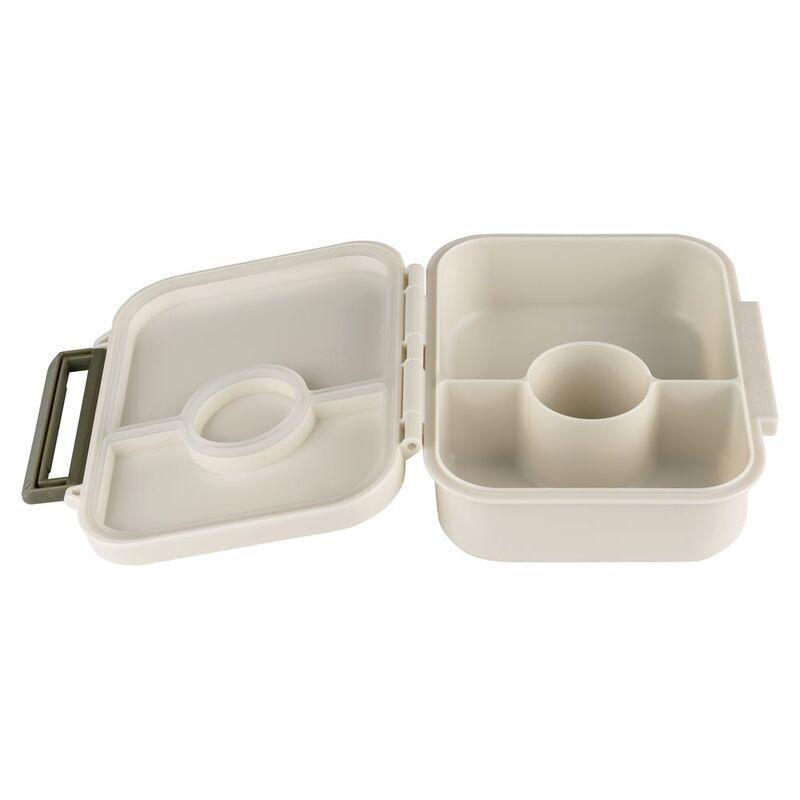 Citron Tritan Snackbox with 3 Compartments - Dino, , large image number 2