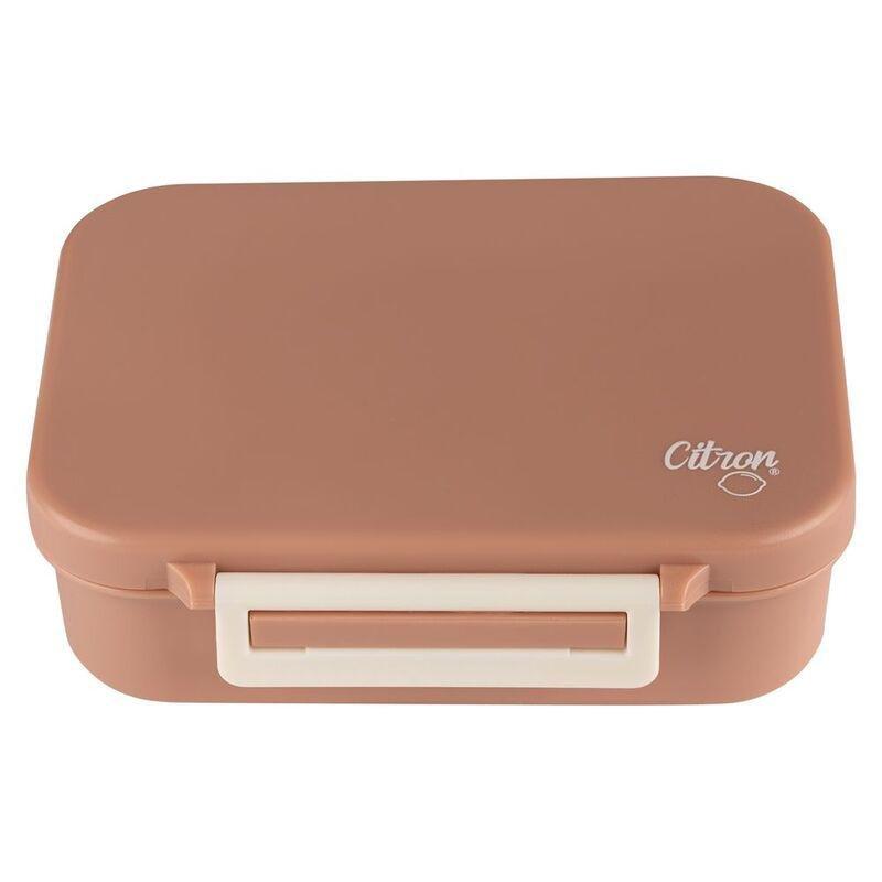 Citron Tritan Snackbox with 3 Compartments - Blush Pink, , large image number 0