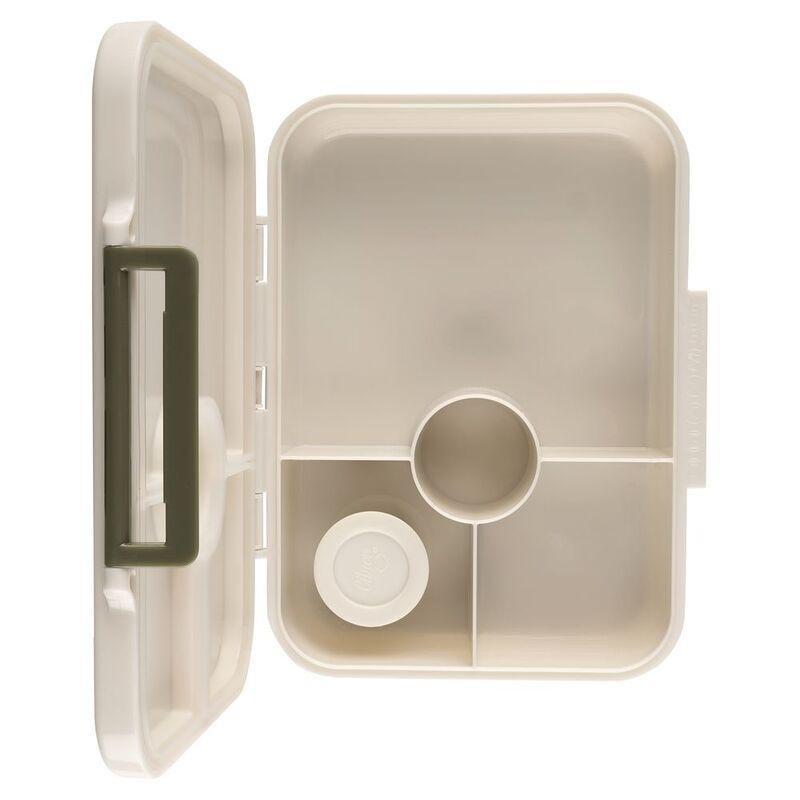 Citron Tritan Lunchbox with 4 Compartments - Dino, , large image number 3