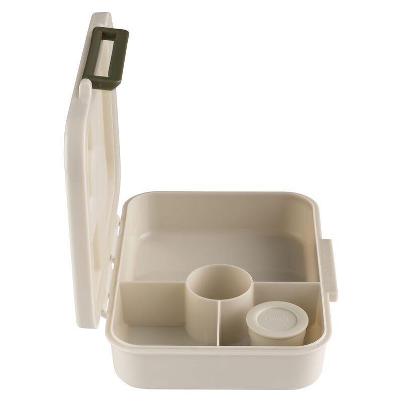 Citron Tritan Lunchbox with 4 Compartments - Dino, , large image number 4