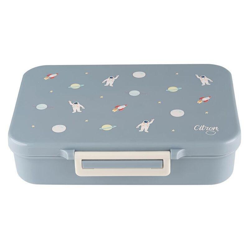 Citron Tritan Lunchbox with 4 Compartments - Spaceship, , medium