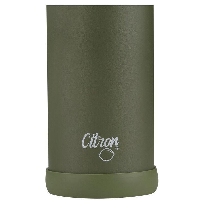 Citron Stainless Steel Water Bottle 500ml - Olive Green, , large image number 3