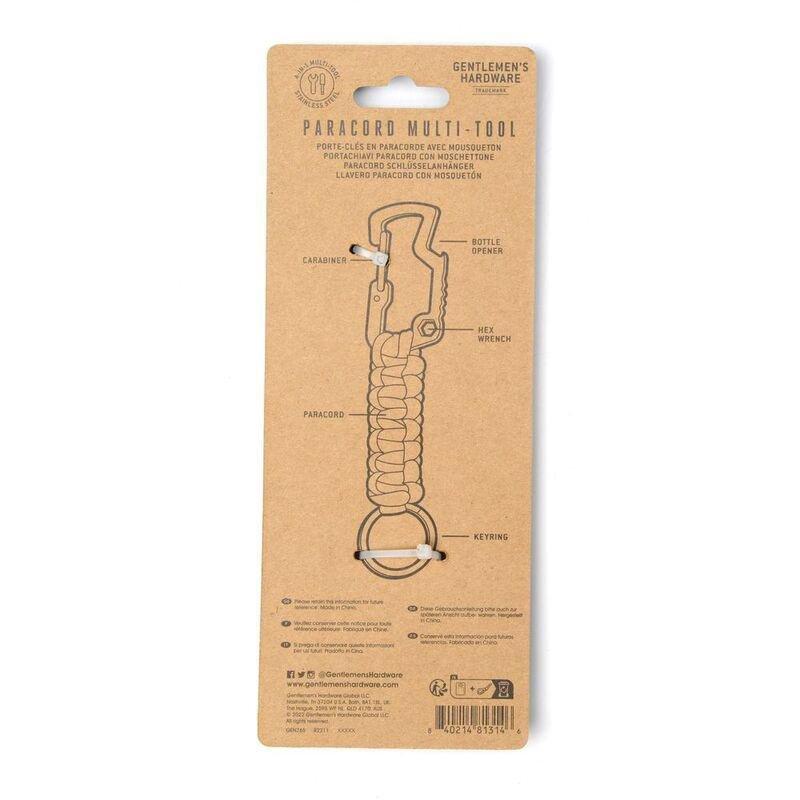 Gentlemen's Hardware 4-in-1 Mini Paracord Multi-Tool, , large image number 2
