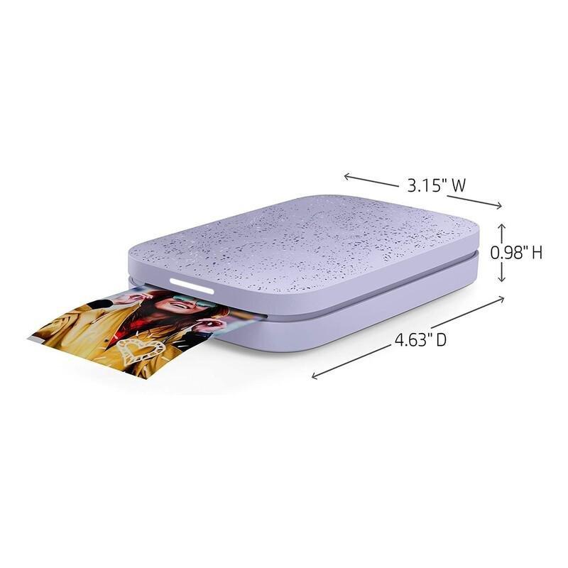 HP Sprocket Portable Instant Photo Printer - Purple, , large image number 1