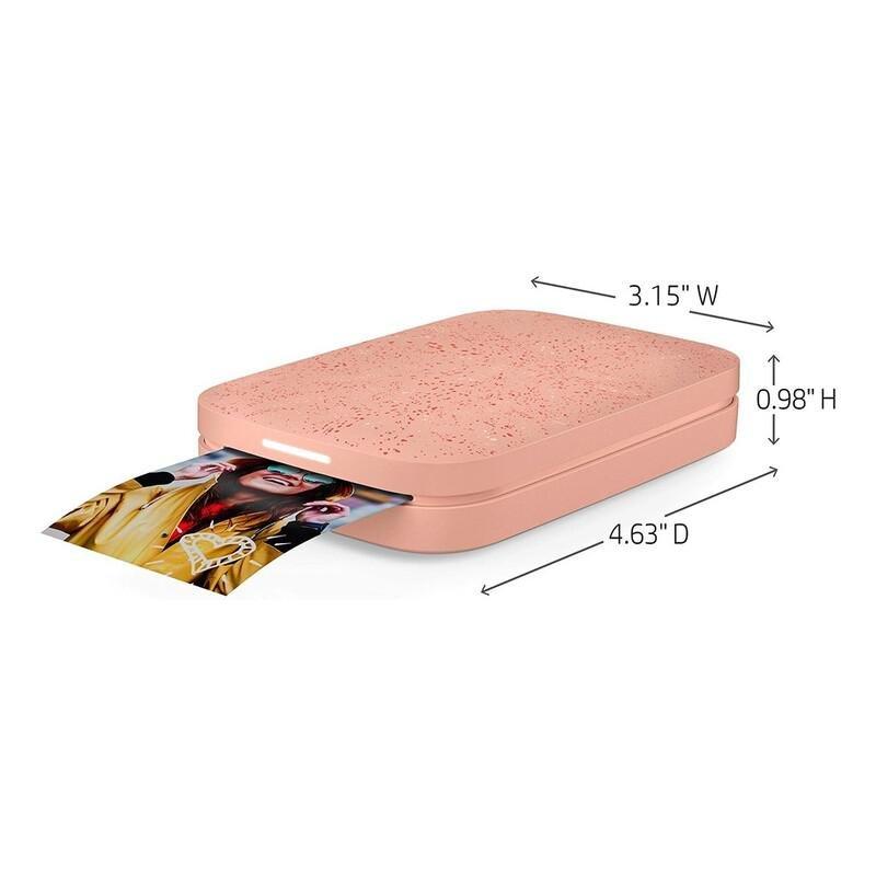 HP Sprocket Portable Instant Photo Printer - Pink, , large image number 3