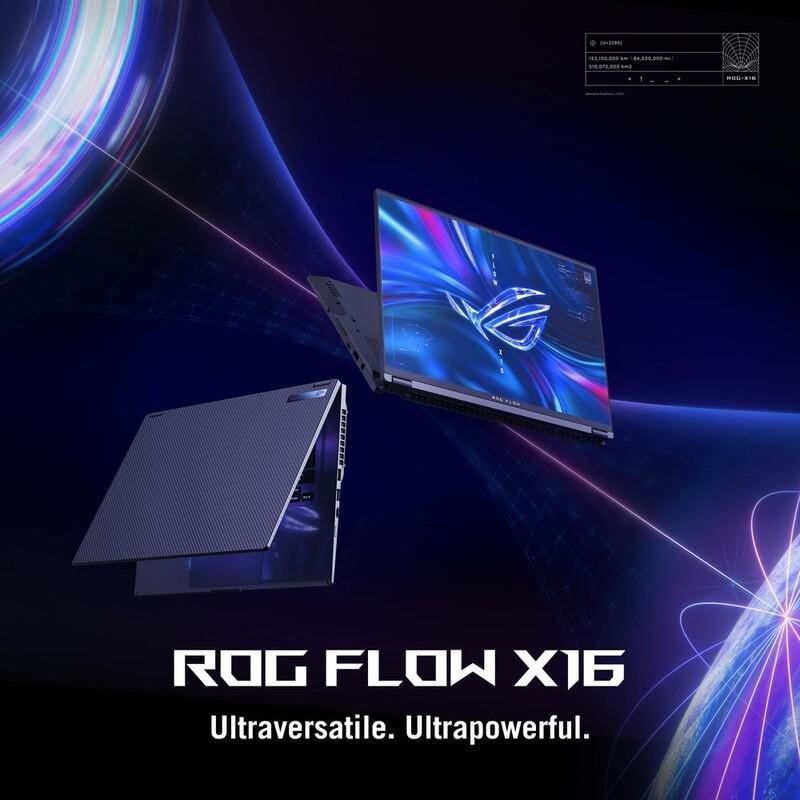 ASUS ROG Flow X16 GV601RW-M5056W Gaming Laptop AMD Ryzen 9-6900HS/32GB RAM/1TB SSD/NVIDIA GeForce RTX 3070 Ti 8GB/16-inch QHD+ 2560x1600 WQXGA/165H..., , large image number 2