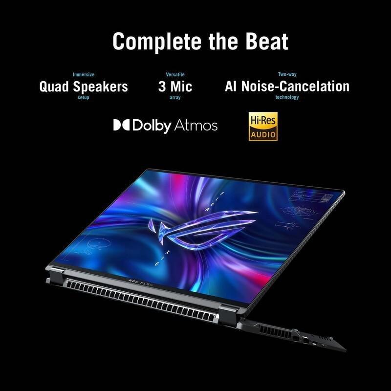ASUS ROG Flow X16 GV601RW-M5056W Gaming Laptop AMD Ryzen 9-6900HS/32GB RAM/1TB SSD/NVIDIA GeForce RTX 3070 Ti 8GB/16-inch QHD+ 2560x1600 WQXGA/165H..., , large image number 6