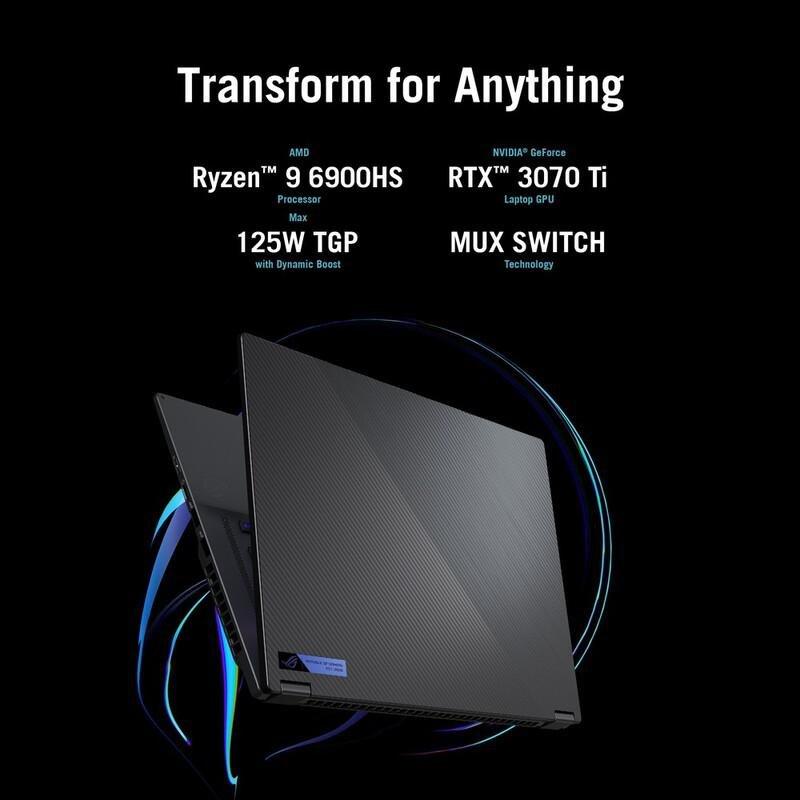 ASUS ROG Flow X16 GV601RW-M5056W Gaming Laptop AMD Ryzen 9-6900HS/32GB RAM/1TB SSD/NVIDIA GeForce RTX 3070 Ti 8GB/16-inch QHD+ 2560x1600 WQXGA/165H..., , large image number 9