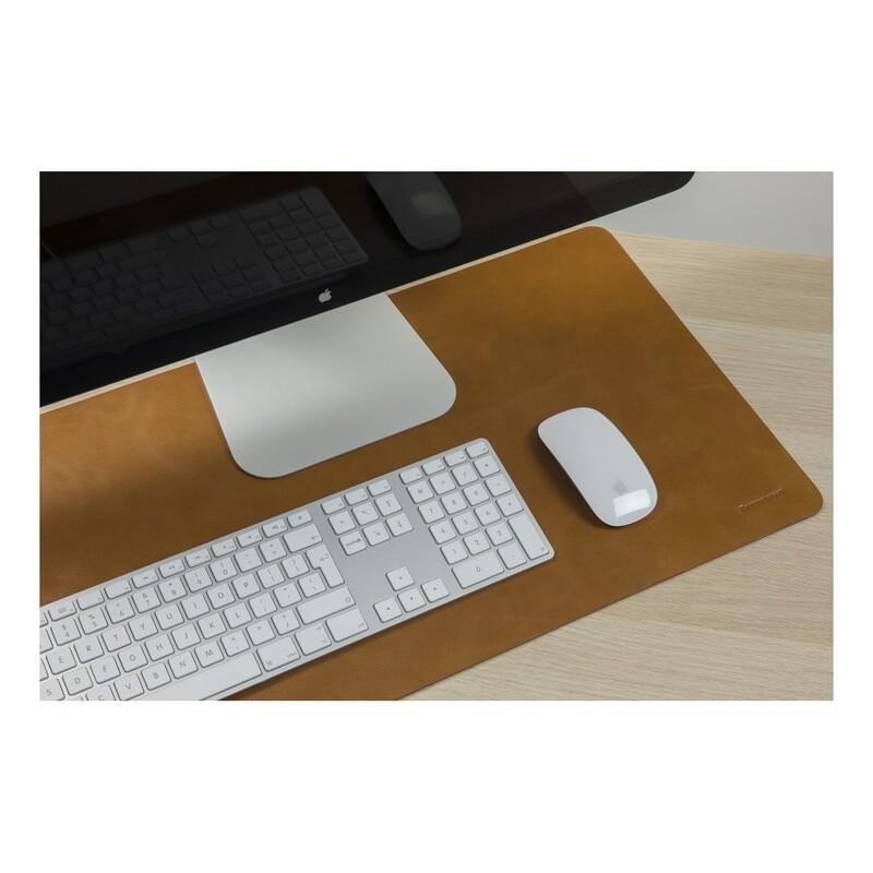 dbramante1928 Copenhagen Medium Leather Desk Mat - Tan (30 x 50 cm), , large image number 5