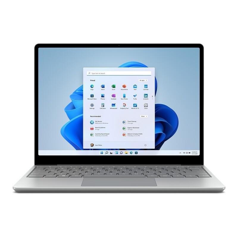 Microsoft Surface Laptop Go 2 Intel core i5-1135G8/8GB/256GB SSD/Intel Iris Xe Graphics/12.4-Inch Pixelsense/60Hz/Windows 11 Home - Platinum (Arabi..., , large image number 0