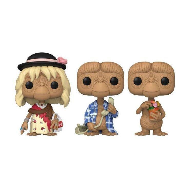 Funko Pop! Movies E.T. 40th Anniversary E.T. 3.75-inch Vinyl Figures (Pack of 3), , medium
