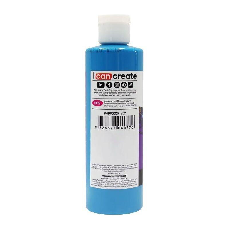 Mont Marte Pouring Acrylic 240ml Phthalo Turquoise, , large image number 0