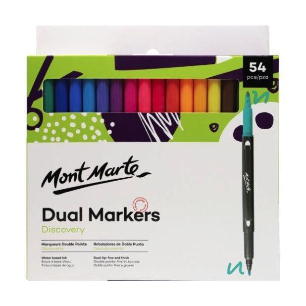 Mont Marte  Dual Markers 54 Pieces, , medium