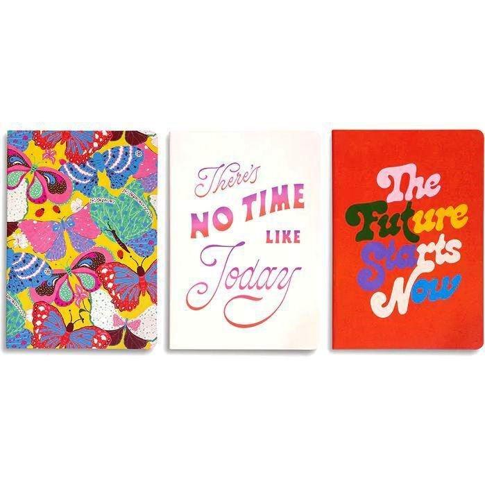 Ban.do Rough Draft Notebook Set - The Future Starts Now (Set of 3), , large image number 0